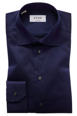 Eton Eton dress overhemd donkerblauw Contemporary