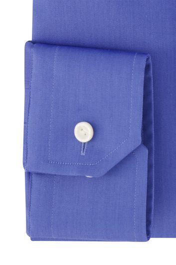 Eton overhemd French Blue twill kwaliteit