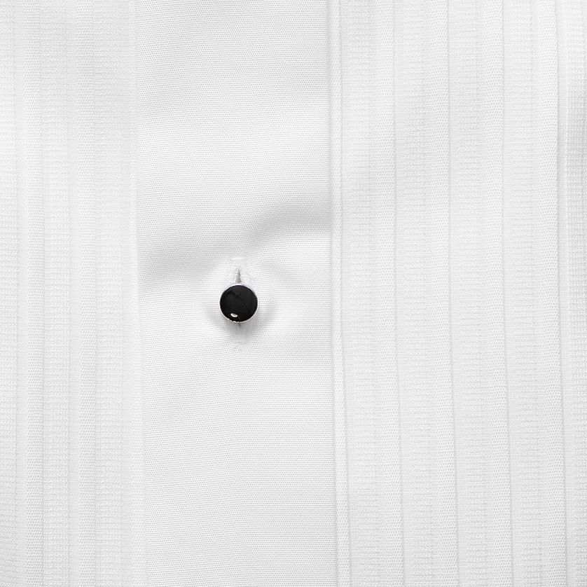 Eton smoking overhemd wit plissé Contemporary Fit