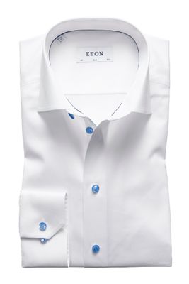 Eton Eton overhemd wit Slim Fit