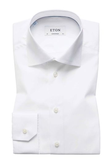 Eton overhemd wit Contemporary Fit