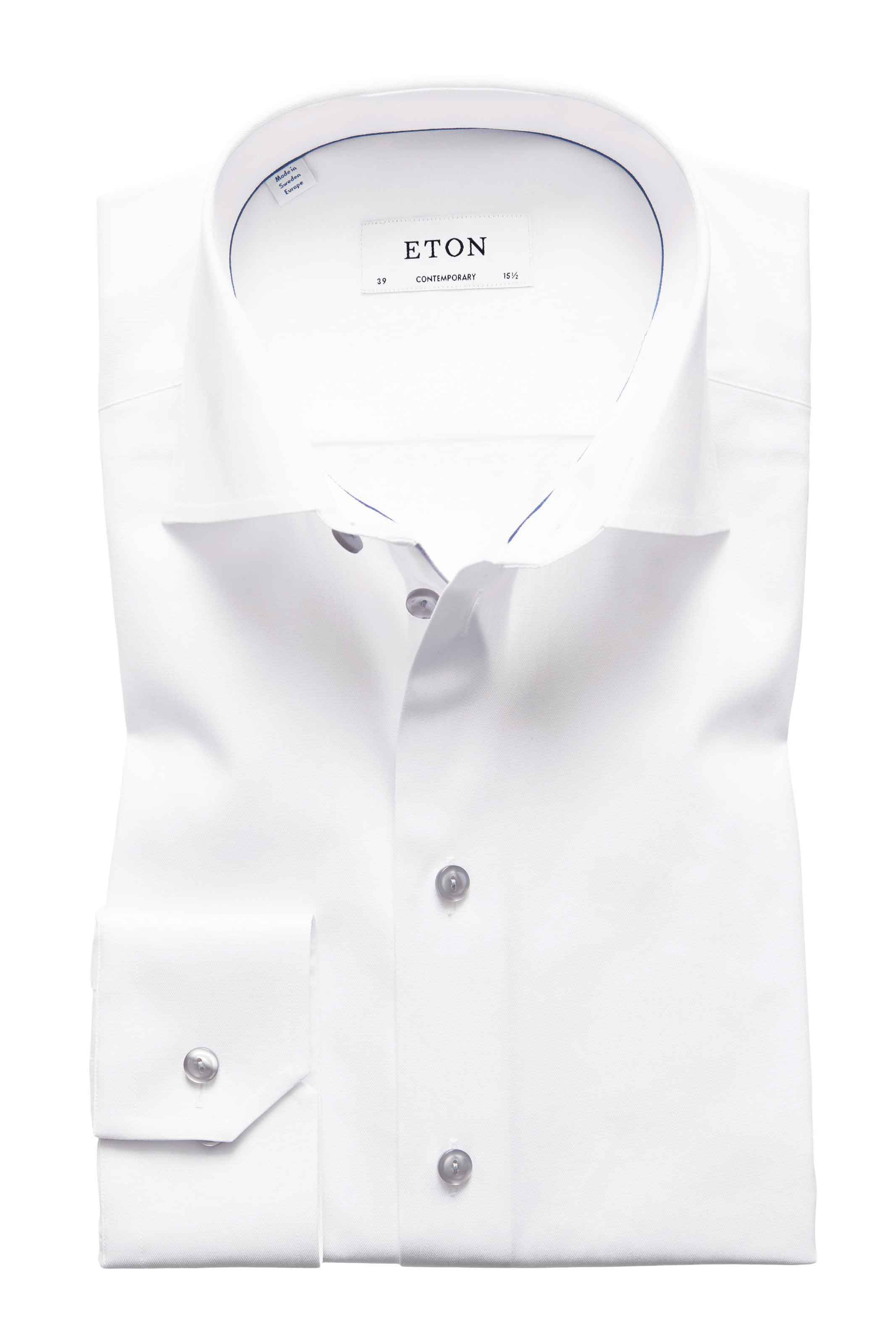 Eton overhemd Contemporary Fit wit