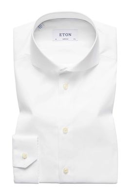 Eton Overhemd Eton Super Slim Fit wit cutaway