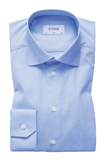Eton overhemd Slim Fit blauw