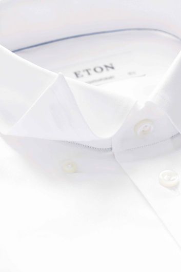 Eton overhemd button under wit Contemporary Fit