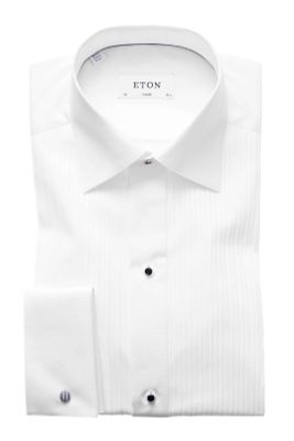 Eton Eton smokingoverhemd Classic Fit plissé black tie