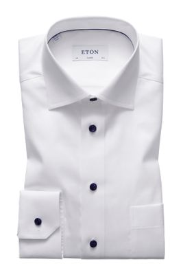 Eton Wit overhemd Eton Classic Fit