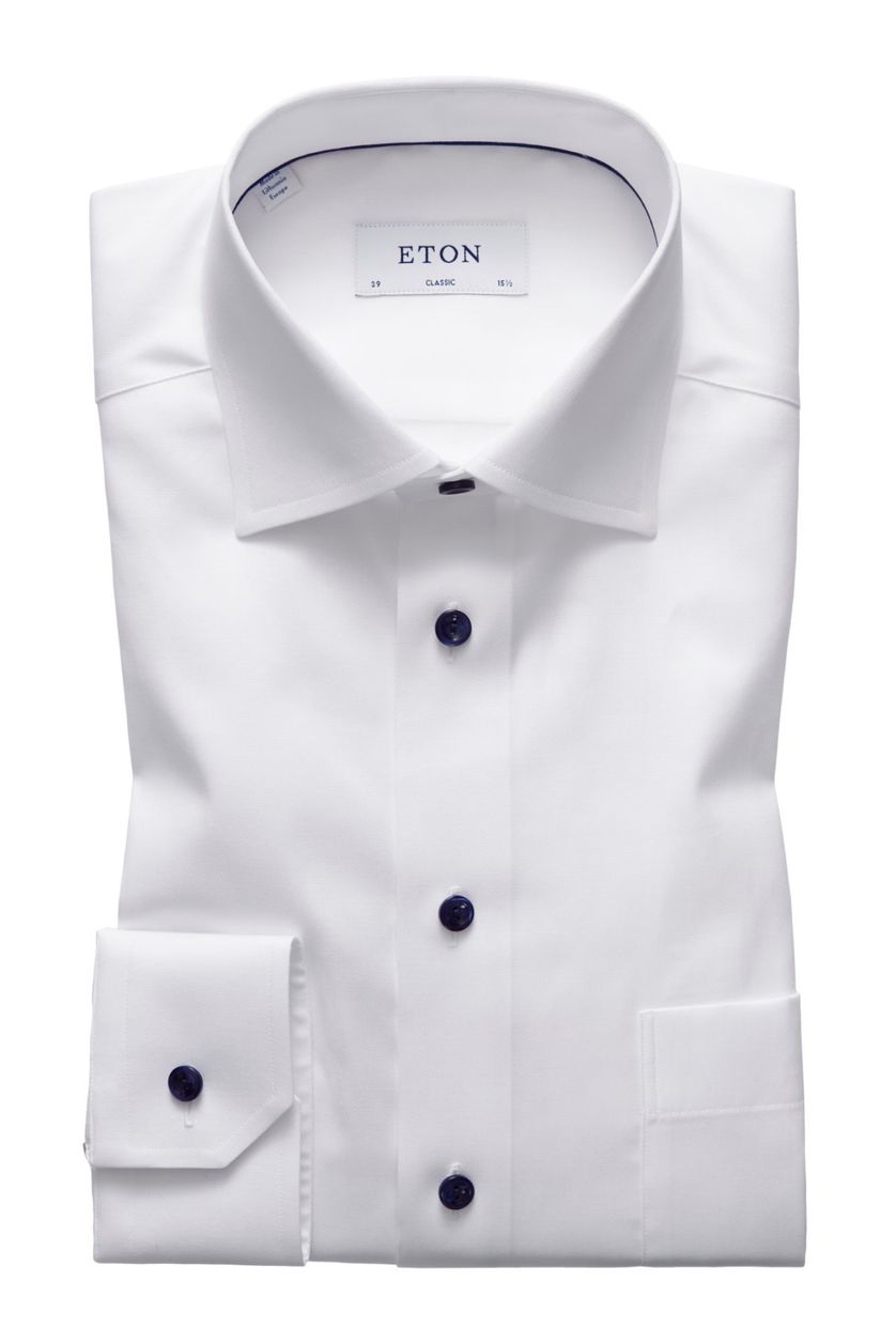Wit overhemd Eton Classic Fit