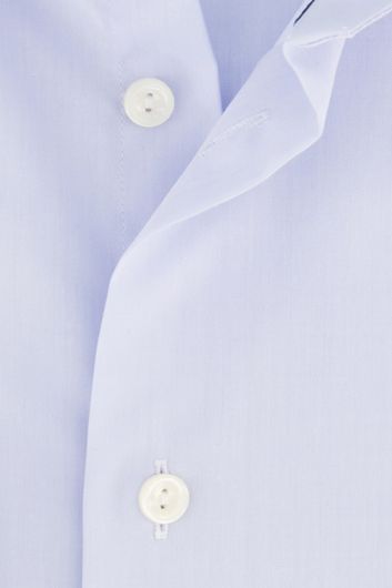 Eton business overhemd normale fit lichtblauw effen katoen Contemporary Fit