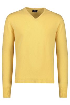 William Lockie William Lockie pullover geel wol