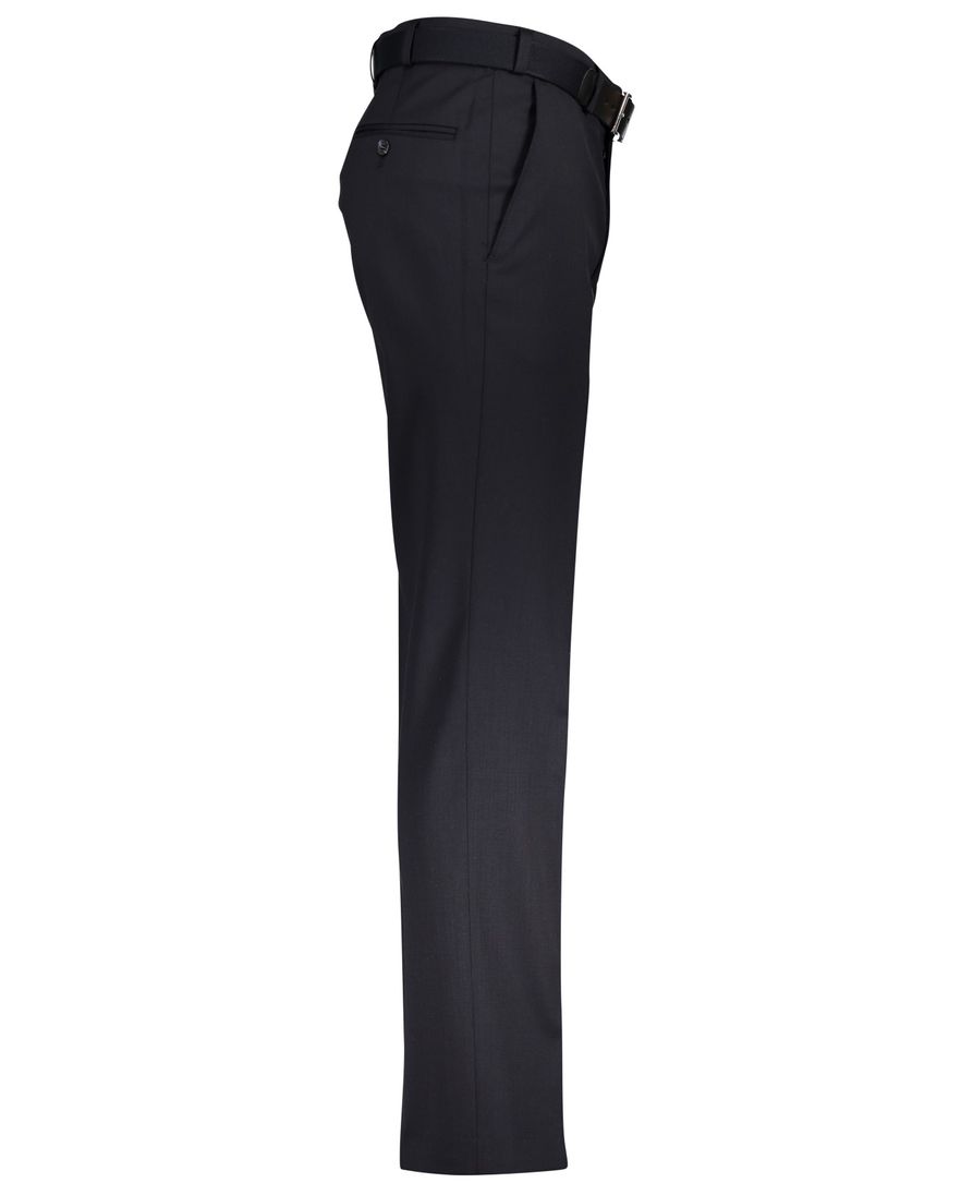 M.E.N.S. pantalon wol donkerblauw Madrid normale fit