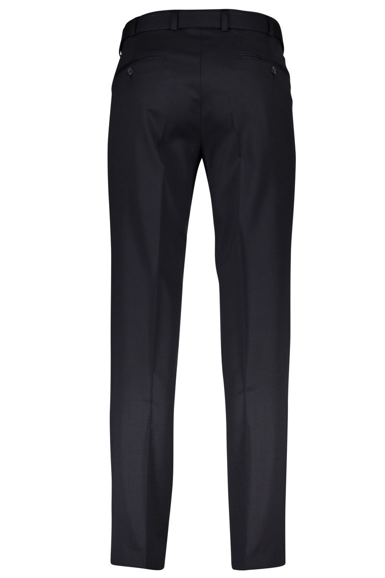 M.E.N.S broek flatfront donkerblauw madrid u