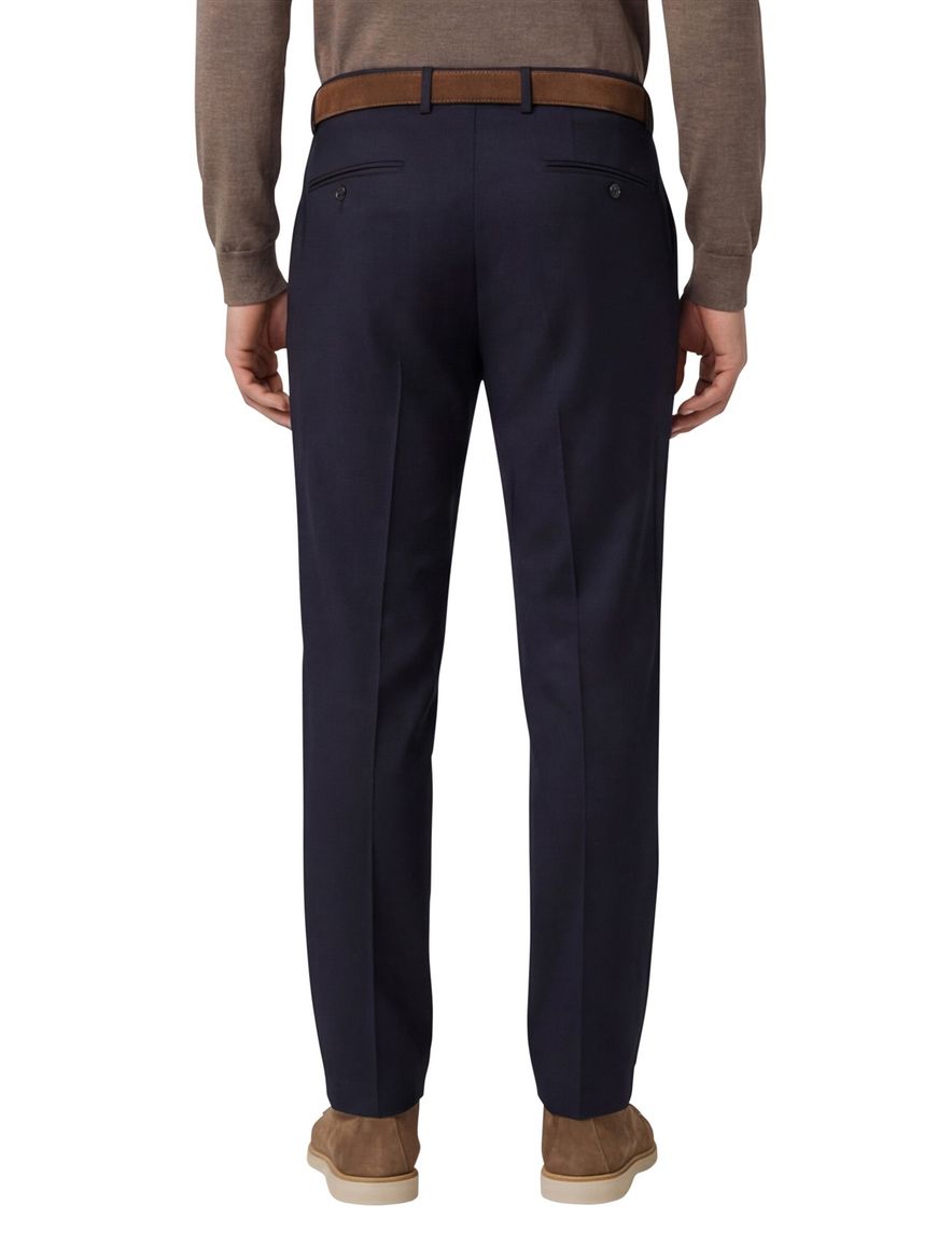 M.E.N.S broek flatfront donkerblauw madrid u