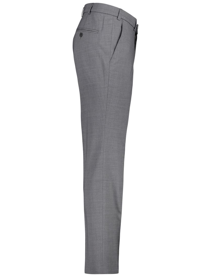 M.E.N.S. pantalon Madrid U wol lichtgrijs