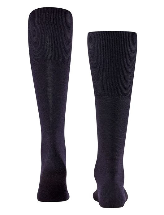 Falke Airport kniekousen donkerblauw