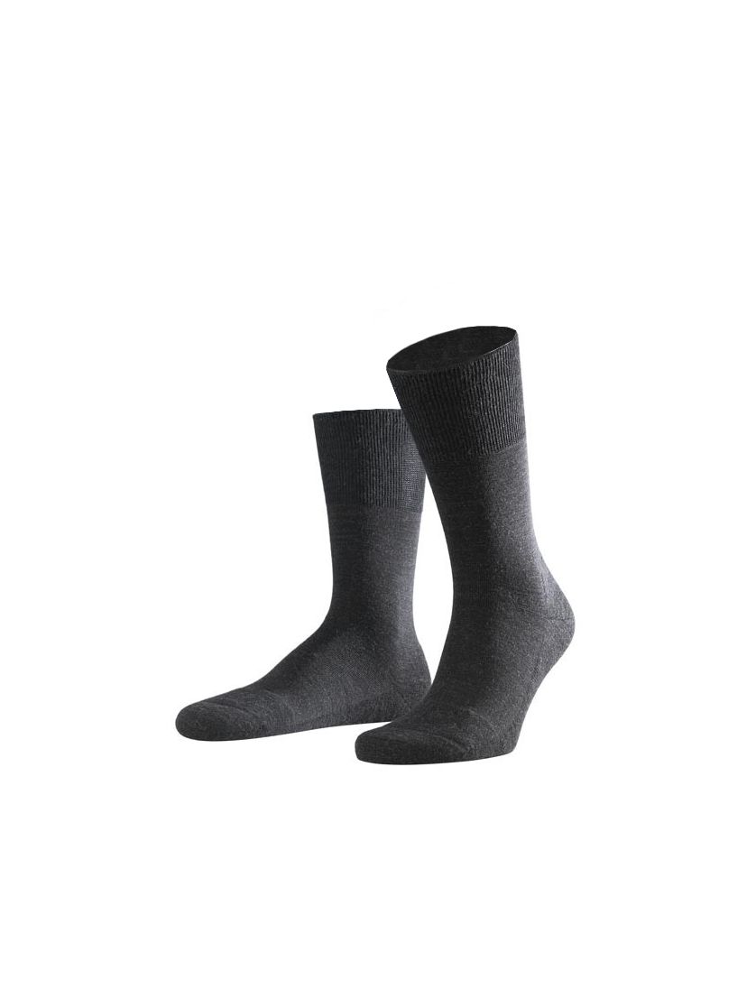 Falke Airport Plus sokken antraciet grijs