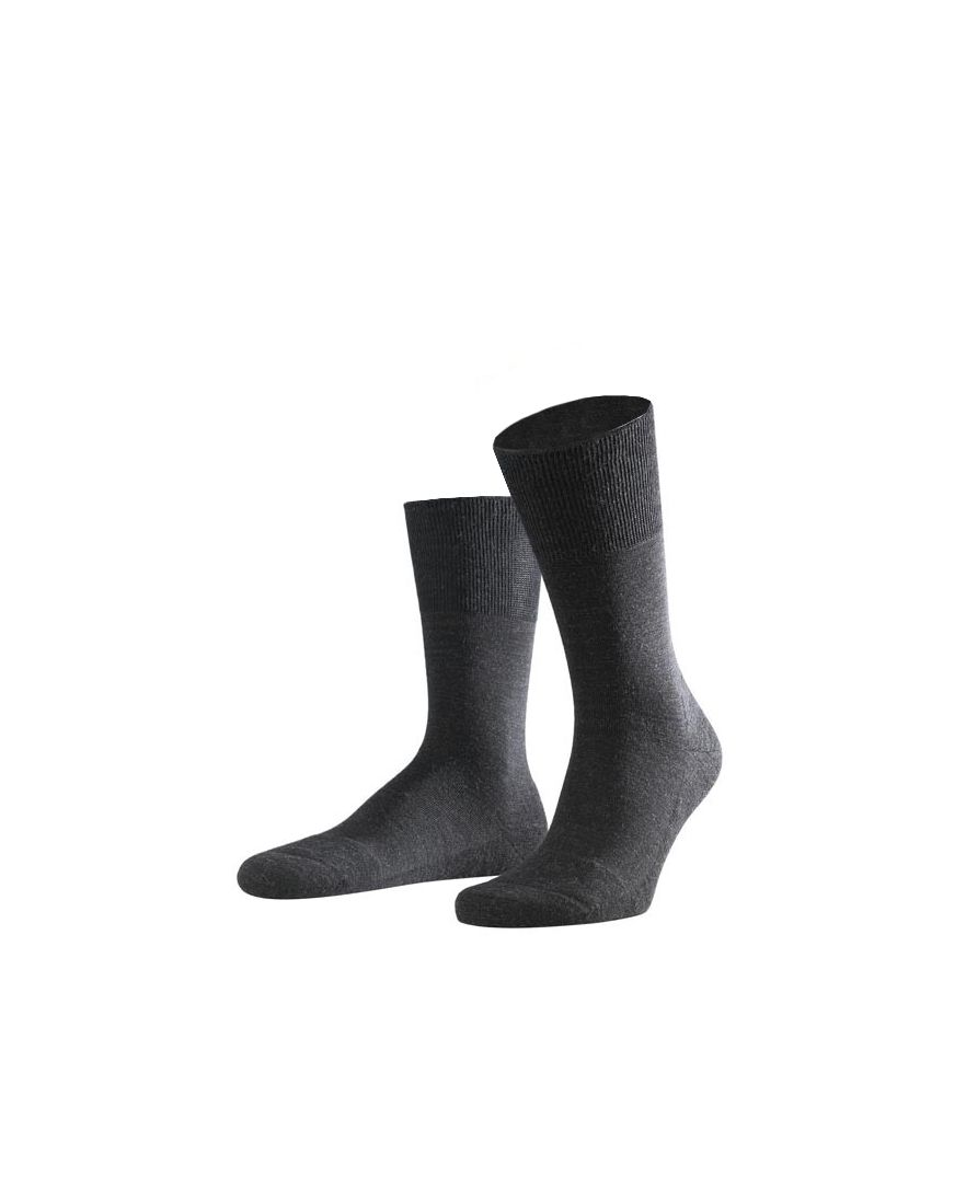 Falke Airport Plus sokken antraciet grijs
