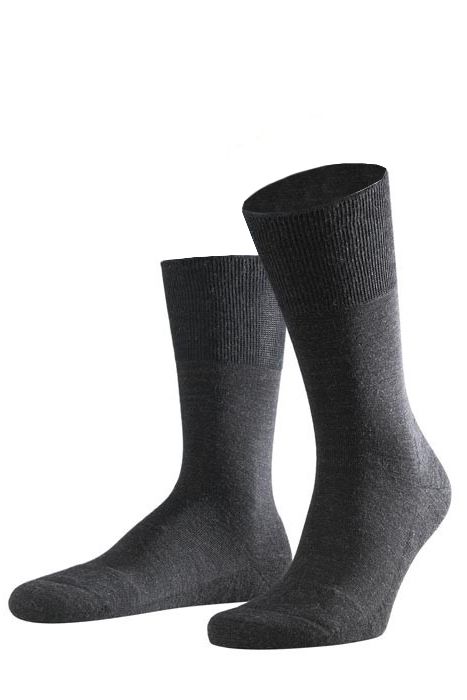 Falke Airport Plus sokken antraciet grijs