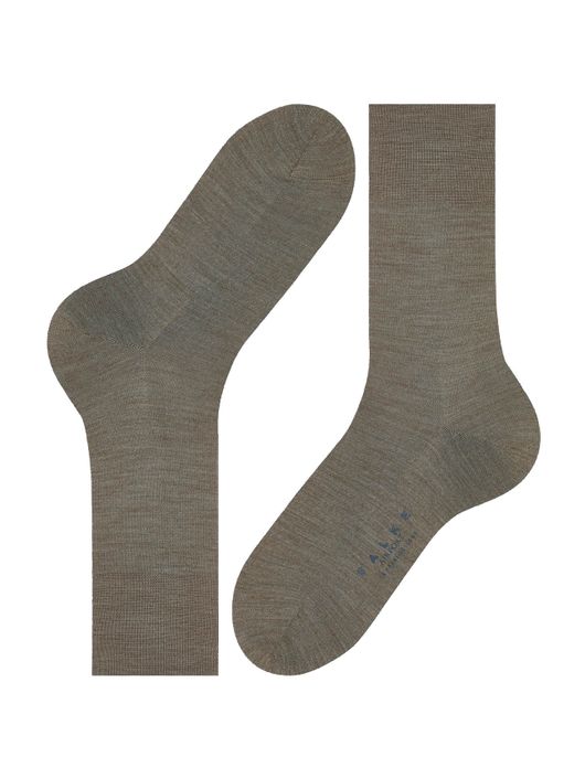 Falke Airport sokken beige gemeleerd