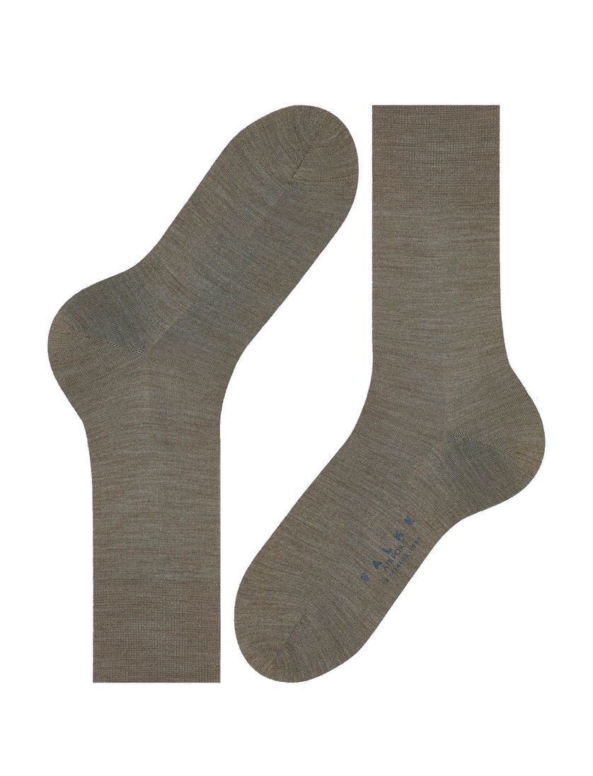 Falke Airport sokken beige gemeleerd