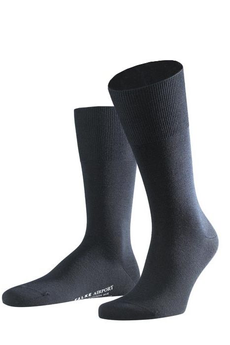 Falke Airport sokken donkerblauw