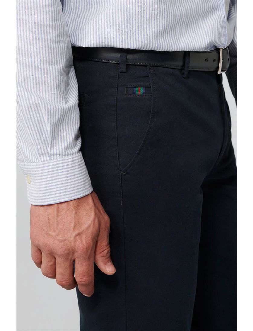 Chino donkerblauw Meyer Roma