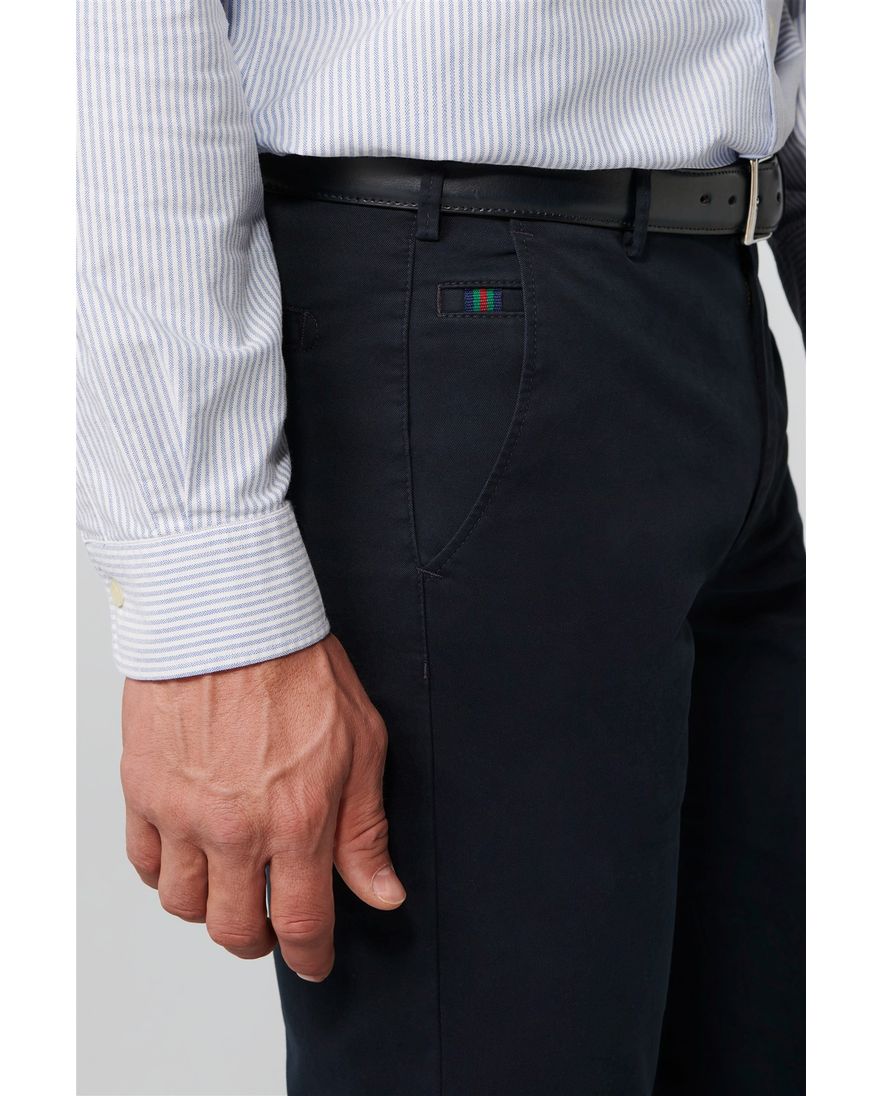 Meyer broek Roma donkerblauw