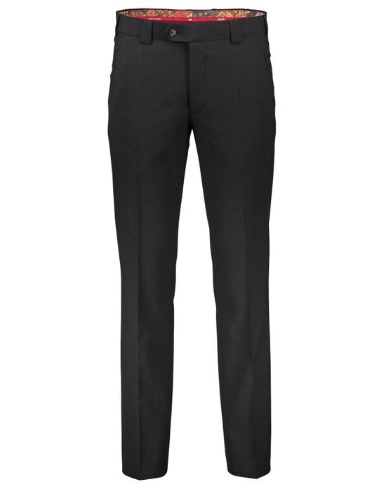 Meyer broek Roma wol stretch antraciet