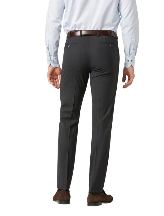 Meyer broek Roma wol stretch antraciet