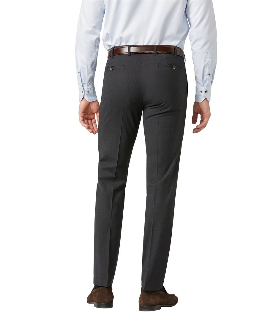 Meyer broek Roma wol stretch antraciet