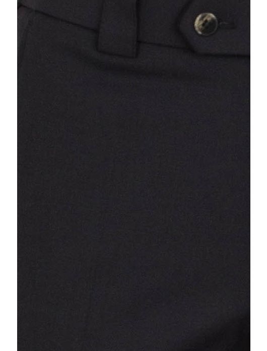 Meyer broek Roma wol stretch donker blauw