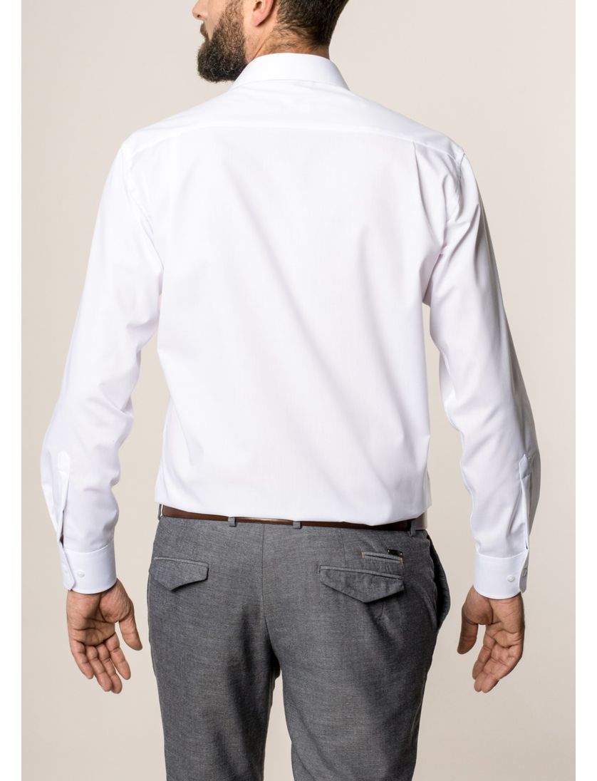 Wit overhemd Eterna strijkvrij Comfort Fit