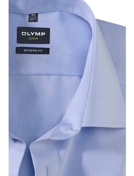 Olymp overhemd lichtblauw basis Luxor modern fit
