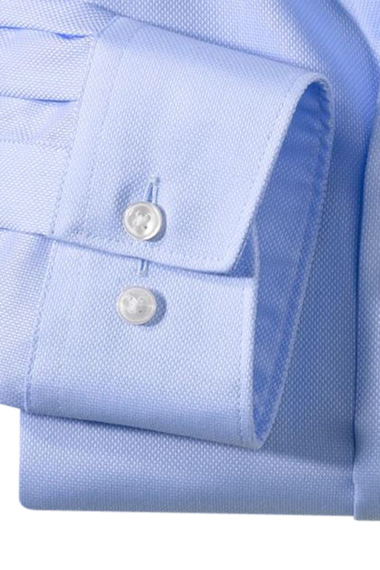 Overhemd Olymp lichtblauw uni oxford look modern fit