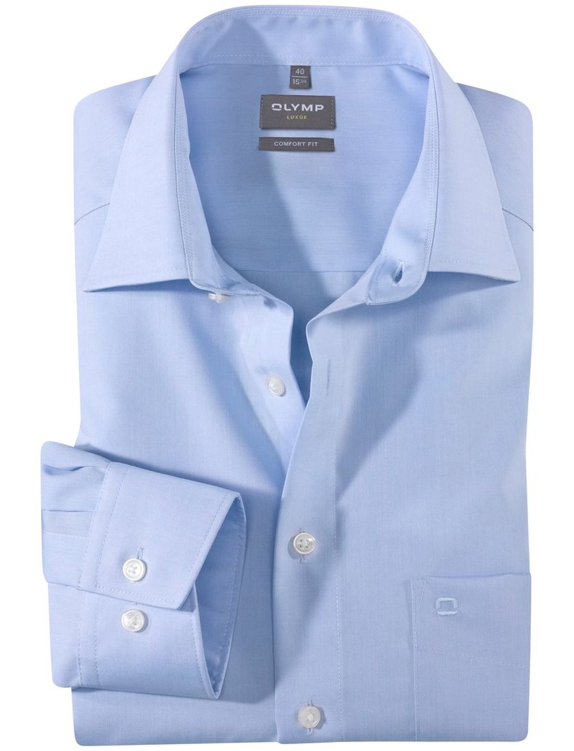 business overhemd Olymp Luxor Comfort Fit lichtblauw