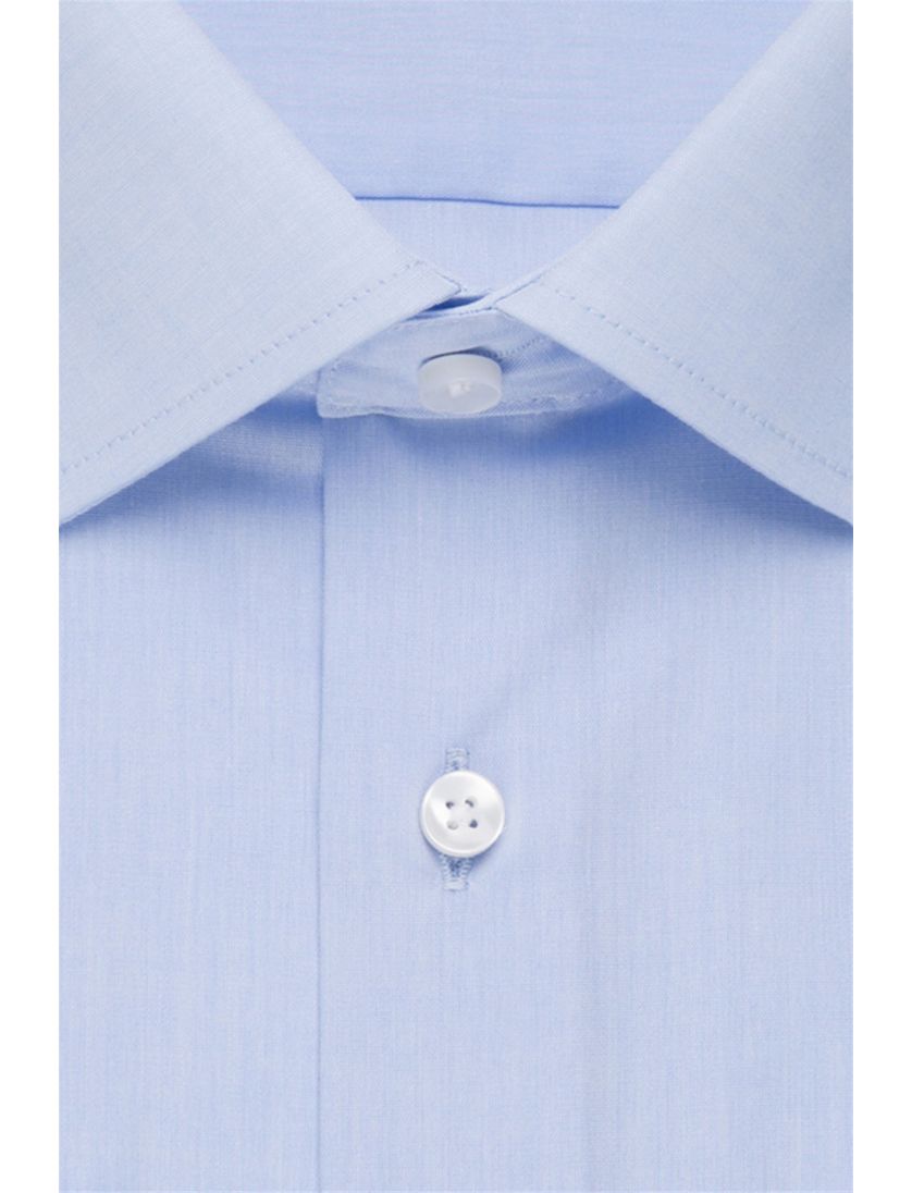 Overhemd Seidensticker blauw strijkvrij Regular