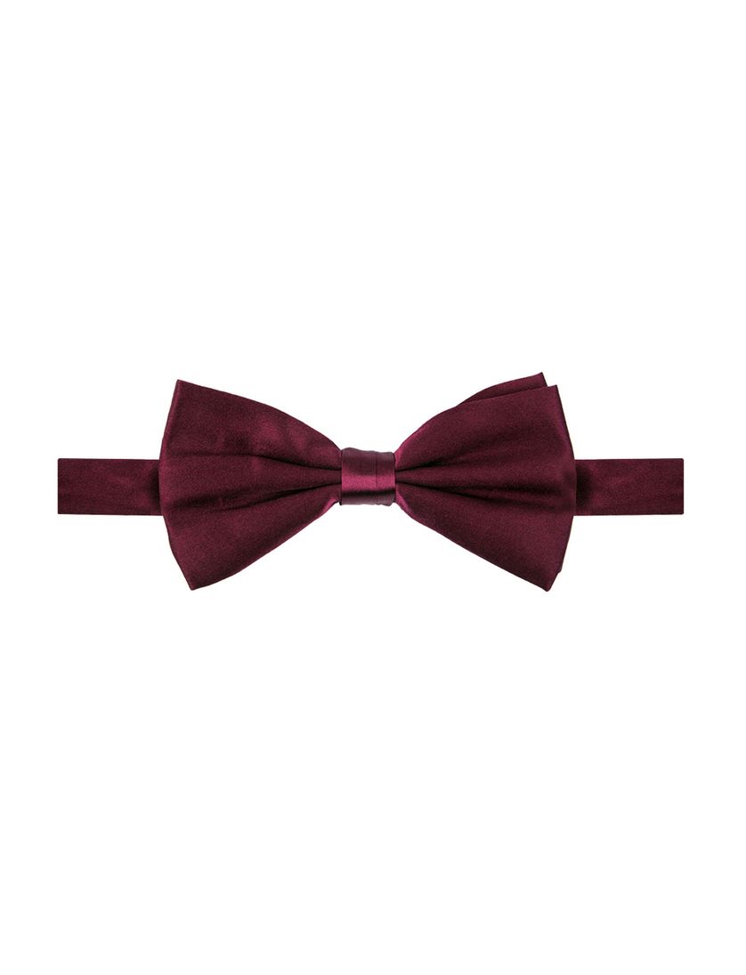 Michaelis zijde strik bordeaux