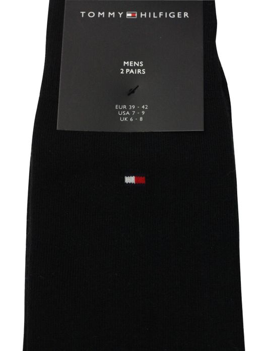 Tommy Hilfiger sokken 2-pack zwart