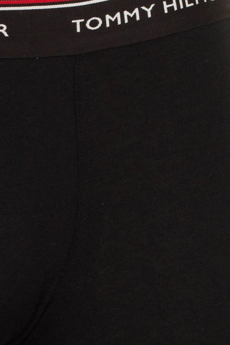Tommy Hilfiger boxershort 3-pack koolzwart katoen