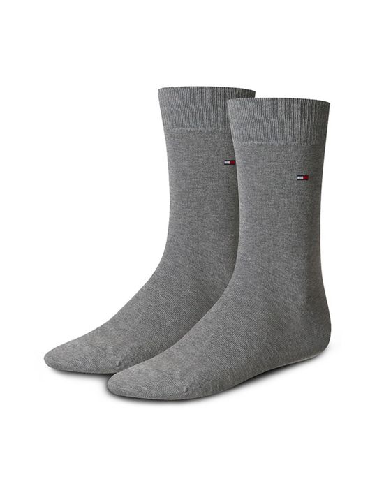 Tommy Hilfiger sokken 2-pack lichtgrijs