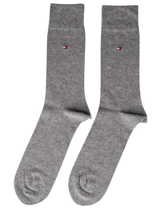 Tommy Hilfiger sokken 2-pack lichtgrijs