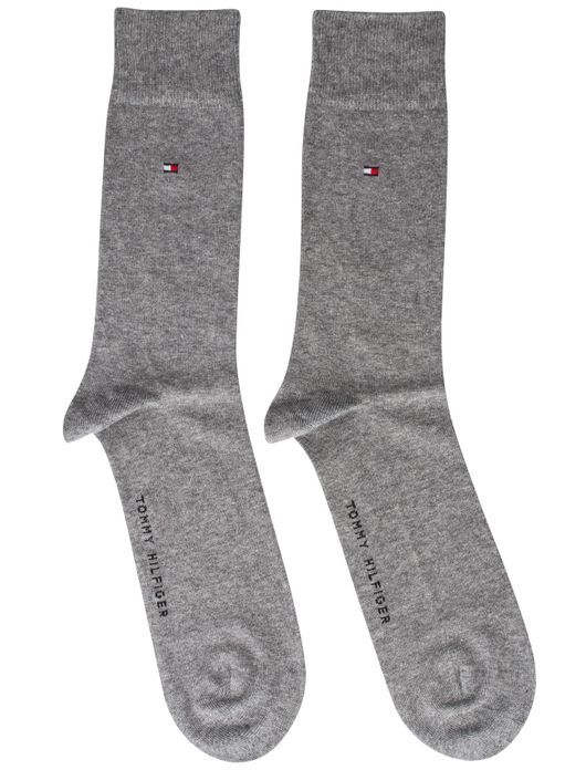 Tommy Hilfiger sokken 2-pack lichtgrijs