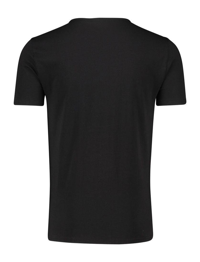 3-pack Tommy Hilfiger t-shirt zwart korte mouw ronde hals katoen