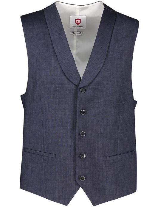 gilet donkerblauw Carl Gross