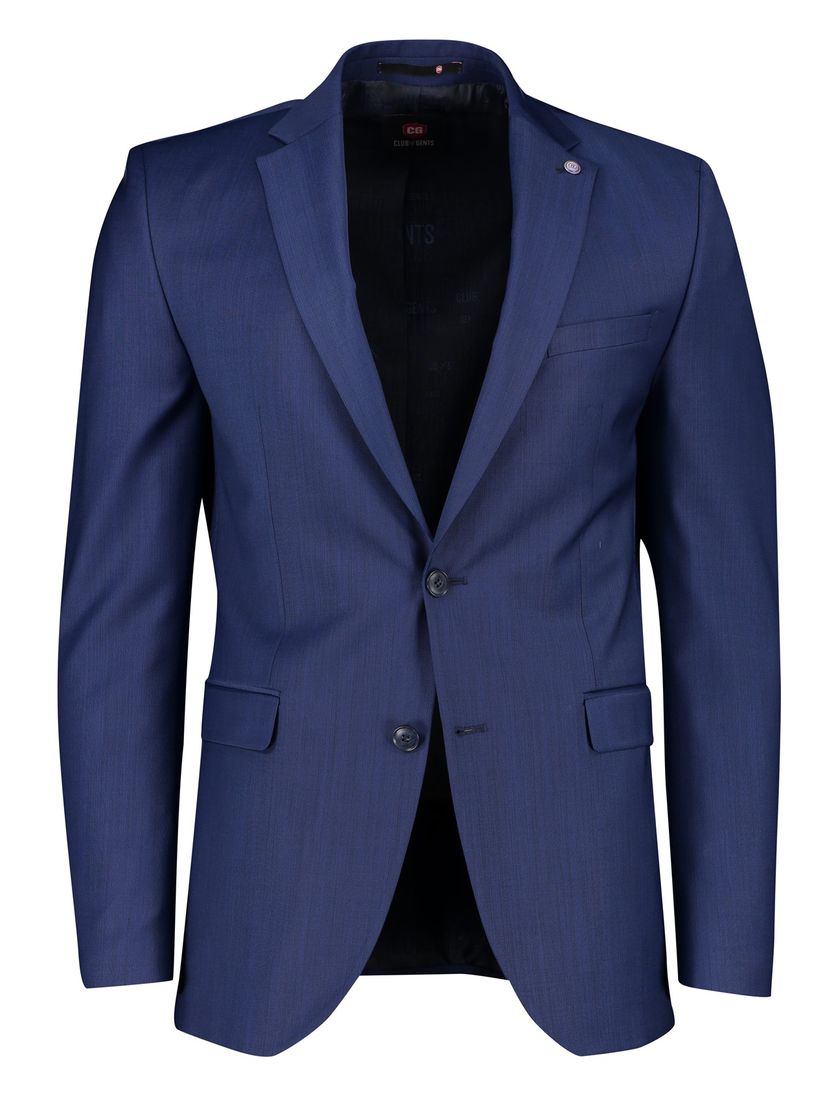 Club of Gents colbert blauw slim fit