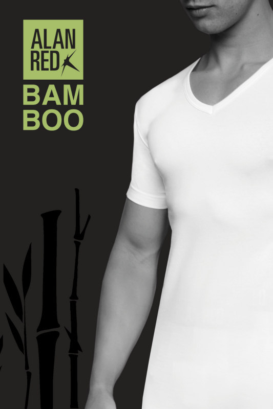 Alan Red Baltimore t-shirt donkerblauw bamboe