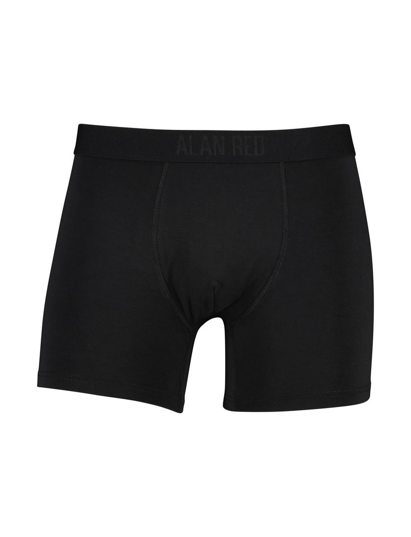 Zwarte boxershort Alan Red bamboe