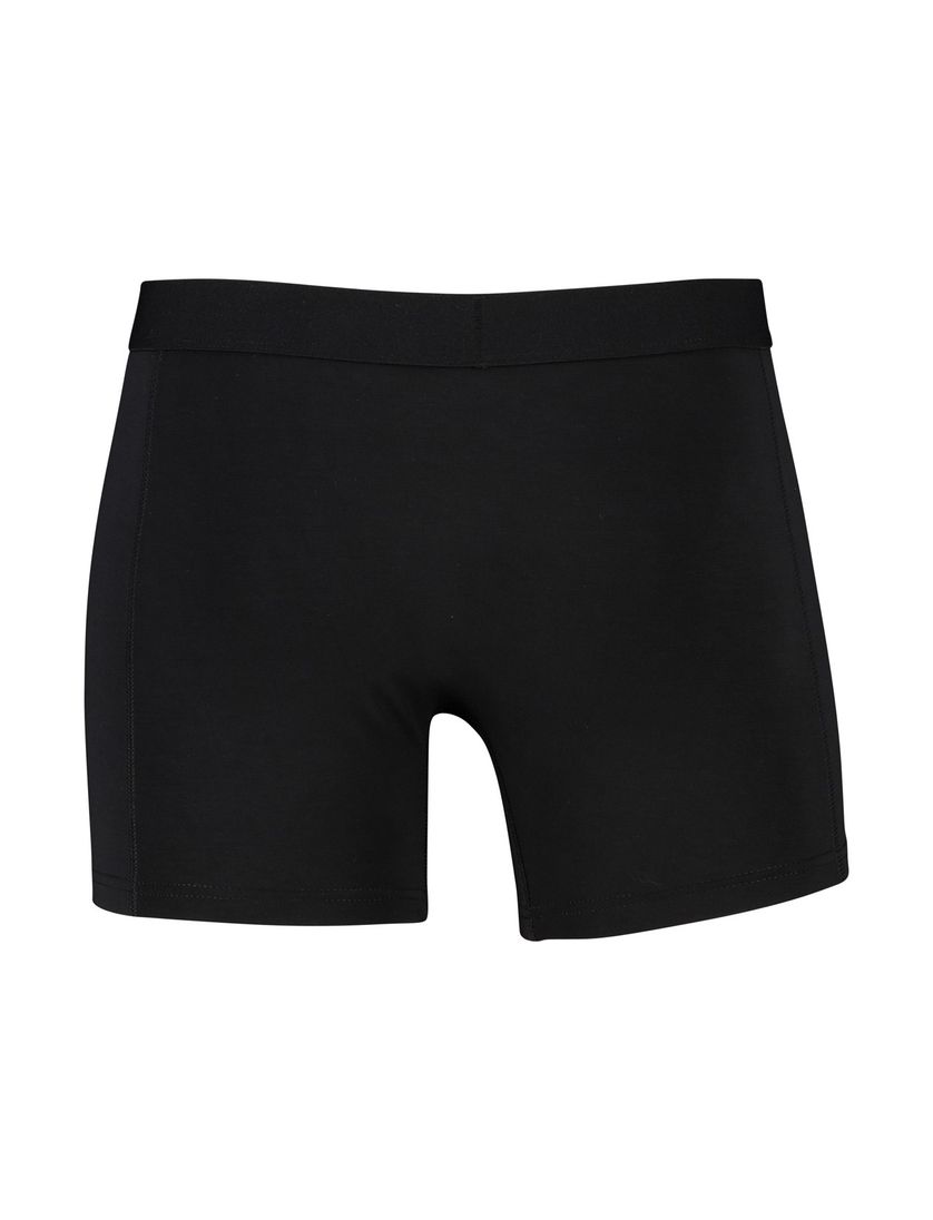 Zwarte boxershort Alan Red bamboe