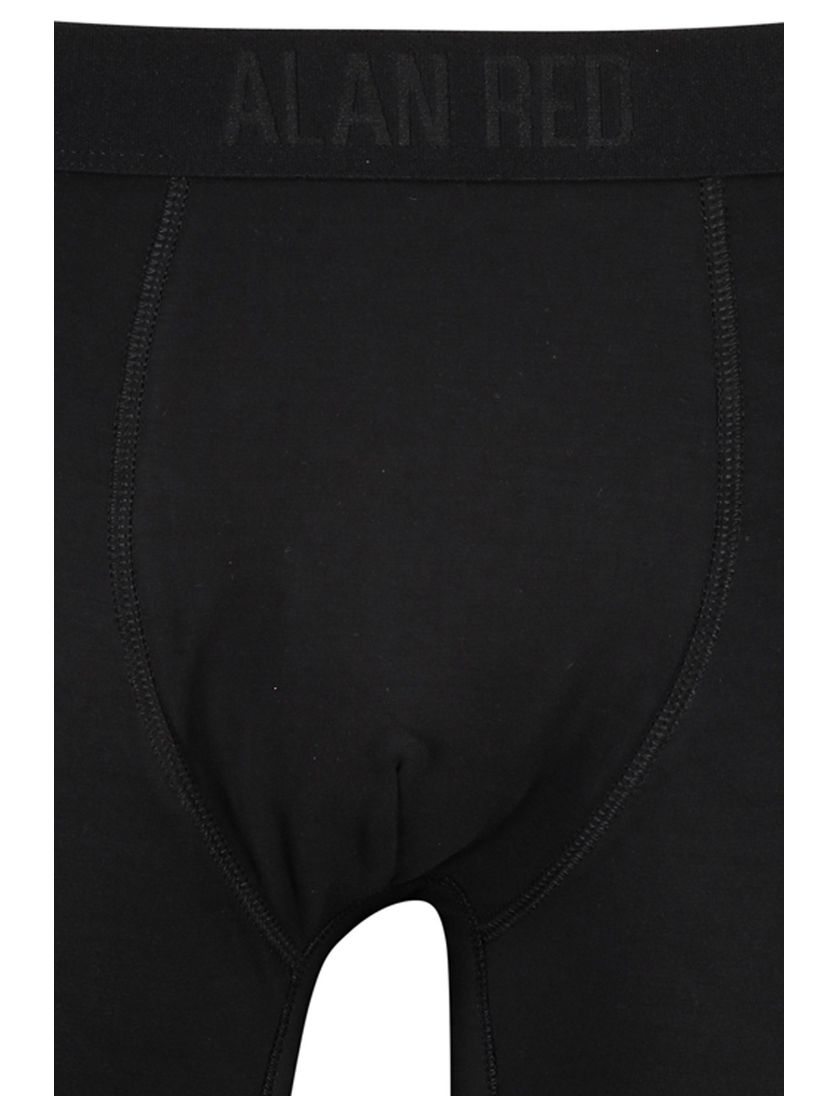 Zwarte boxershort Alan Red bamboe