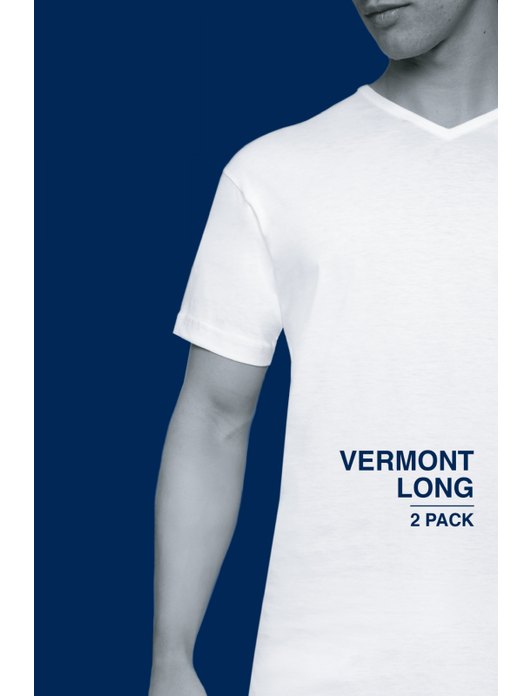 T-shirt KM ml 7 Alan Red effen katoen zwart